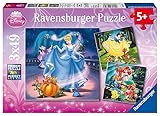 Ravensburger Kinderpuzzle - 09339 Schneewittchen, Aschenputtel, Arielle -...