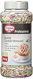 Dr. Oetker Professionell Farbig Zuckerstreusel zum Backen und Dekorieren,...