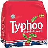 Typhoo Tea 440 One Cup Tea Bags 1kg - Schwarzer Tee im Teebeutel