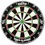 KOTO - King Classic Dartscheibe (Offizielle Turniermaße) Afrikanische...