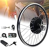 Umbausatz für Elektrofahrrad, Vorderradmotor, 250 W, 500 W, 1000 W,...