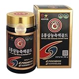 Pocheon Premium 240g 100% Korean Red Ginseng Pure Extract Gold, Korean 6...