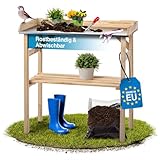 Rellinger® Pflanztisch Outdoor wetterfest [LANGLEBIG & ROBUST] - inkl....