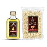 BARIN Sibirien SET Zedernussöl 100ml kaltgepresst unrafiniert und...