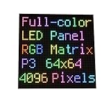 RGB Full-Color LED Matrix Panel for Raspberry Pi and Ardui, 3mm Pitch,...