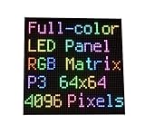 RGB Full-Color LED Matrix Panel for Raspberry Pi and Ardui, 3mm Pitch,...