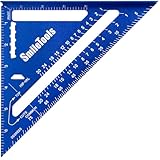 SmileTools 17,8 cm Aluminium-Legierung Schreinerwinkel – Dreieck...