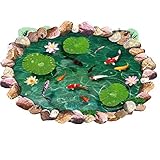 HALLOBO® Aufkleber XL 3D Fische Aquarium Teich Boden Wand Aufkleber Decal...
