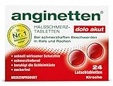 Anginetten® dolo akut Halstabletten Kirsche, 24 Tabletten