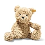 Steiff Kuscheltier Jimmy Teddybär, Süßes Stofftier mit Kunststoffaugen,...