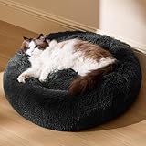 BEDSURE Katzenbett waschbar Flauschiges Hundebett - Ø 50 cm Rund Kissen,...
