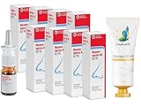 NASENSPRAY 0,1% AL Quartalvorrat 8 x 10 ml inkl. einer hochwertigen...