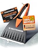 FROSTWUNDER Eiskratzer Auto [Made in Germany] - 100% recycelter Auto...