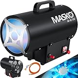 MASKO® Gasheizgebläse Gasheizer Heizkanone Gasheizstrahler 15 KW...