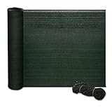 casa pura Zaunblende in Fachhandel-Qualität - grün, 1,8m x 6m effektiver...