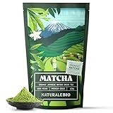 NaturaleBio Matcha Tee Pulver Bio - Premium-Qualität - 100g. Original...