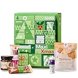 MaxiNutrition Protein Adventskalender 2024 mit 24 leckeren Überraschungen,...