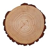 MAGICLULU Gartentrittplatte aus Robustem Holz 27 30cm Dekorative...