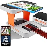 KLIM K2 Mobiler Filmscanner 35mm - KOSTENLOSE APP - Positiv- &...