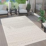 Paco Home Outdoor Teppich wetterfest & langlebig Moderne Boho-Designs mit...