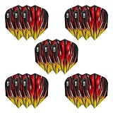 Harrows Fire Dart Flights, 5 x Sets Darts Flights (15 Flights insgesamt) I...
