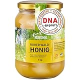 Reiner, wilder, natürlicher, roher Honig, 1 kg, ungefiltert, natürlicher...