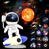 Sternprojektor, Astronauten-Galaxie-Projektor für Schlafzimmer, 13-in-1...