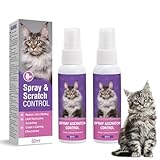 Pet Calming Spray Katzen Beruhigungsmittel Spray 2 Stück Beruhigung...