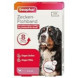 Beaphar Zecken-Flohband für Hunde, Bandlänge 70 cm