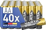 VARTA Batterien AA, 40 Stück, Power on Demand, Alkaline, 1,5V, Vorratspack...