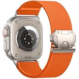 Dirrelo Nylon Armband Kompatibel mit Apple Watch 10 Armband 46mm 49mm 44mm...