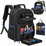 AKOZLIN strapazierfähige Werkzeugtasche mit gepolsterten Schultern und...