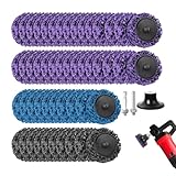 Rollen Set - 50 Stück Grob Fächerscheiben, Schleifpads für die...