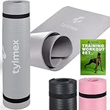 Tylmex Yogamatte rutschfest 8mm dick | Fitnessmatte, Pilates- &...