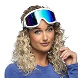 Boland - Skibrille für Kostüm und Party, stylische Brille für Festival,...
