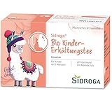 Sidroga Bio Kinder-Erkältungstee – Arzneitee mit Heilpflanzen bei...