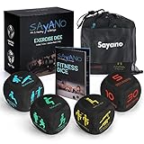 Sayano – 4 x Workout/Fitnesswürfel für Home & Outdoor Fitness,...