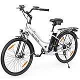 VARUN E Bike 26 Zoll, City E-Bike Damen Herren mit 55NM 250W Motor, 48V...