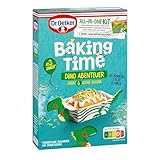 Dr. Oetker Baking Time Dino Abenteuer 4er Pack, 4 x 303 g, ab 3 Jahren,...