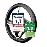 [ 2X Test SEHR GUT ] Pro2Protect Lenkradbezug Leder | Auto Zubehör...