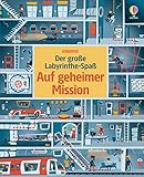 Der große Labyrinthe-Spaß: Auf geheimer Mission: Spuren verfolgen, Codes...