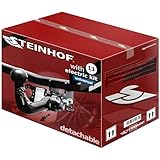 STEINHOF NEU Anhängerkupplung AHK abnehmbar-horizontal kompatibel mit VW...