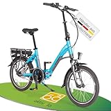 aktivelo E-Bike Klapprad 20 Zoll, Elektrofahrrad klappbar, Faltrad, E Bike...