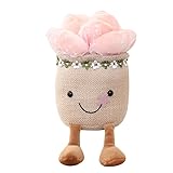 SELVFZ Niedliche Plüsch Stoffspielzeug Mit Lächeln Gesicht Neuheit...