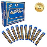 IDOBY Miswak Zahnbürste, 10er Pack Zahnputzholz, Traditionelle Zahnbürste...