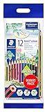 STAEDTLER Buntstifte Noris colour, rutschfeste Soft-Oberfläche, hohe...