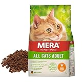 MERA Cats Huhn (10kg), Katzenfutter trocken für ausgewachsene Katzen,...