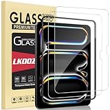 LKOOZO [2 Stück Schutzfolie für iPad Pro 11' (M4) 2024 Panzer Schutz Glas...