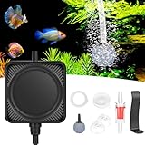 Aquarium Luftpumpe, GuKKK Silent Mini Sauerstoffpumpe mit...
