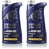 Set 85447914 MN8106-1 2L Original MANNOL Hypoid Getriebeöl 80W-90 API GL...